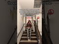 girl the way i froze 🧍🏾♀️ #singing #reels #acapella #funny #caught #staircase #fyp