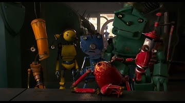Timon and Pumbaa Interrupt 3 Robots
