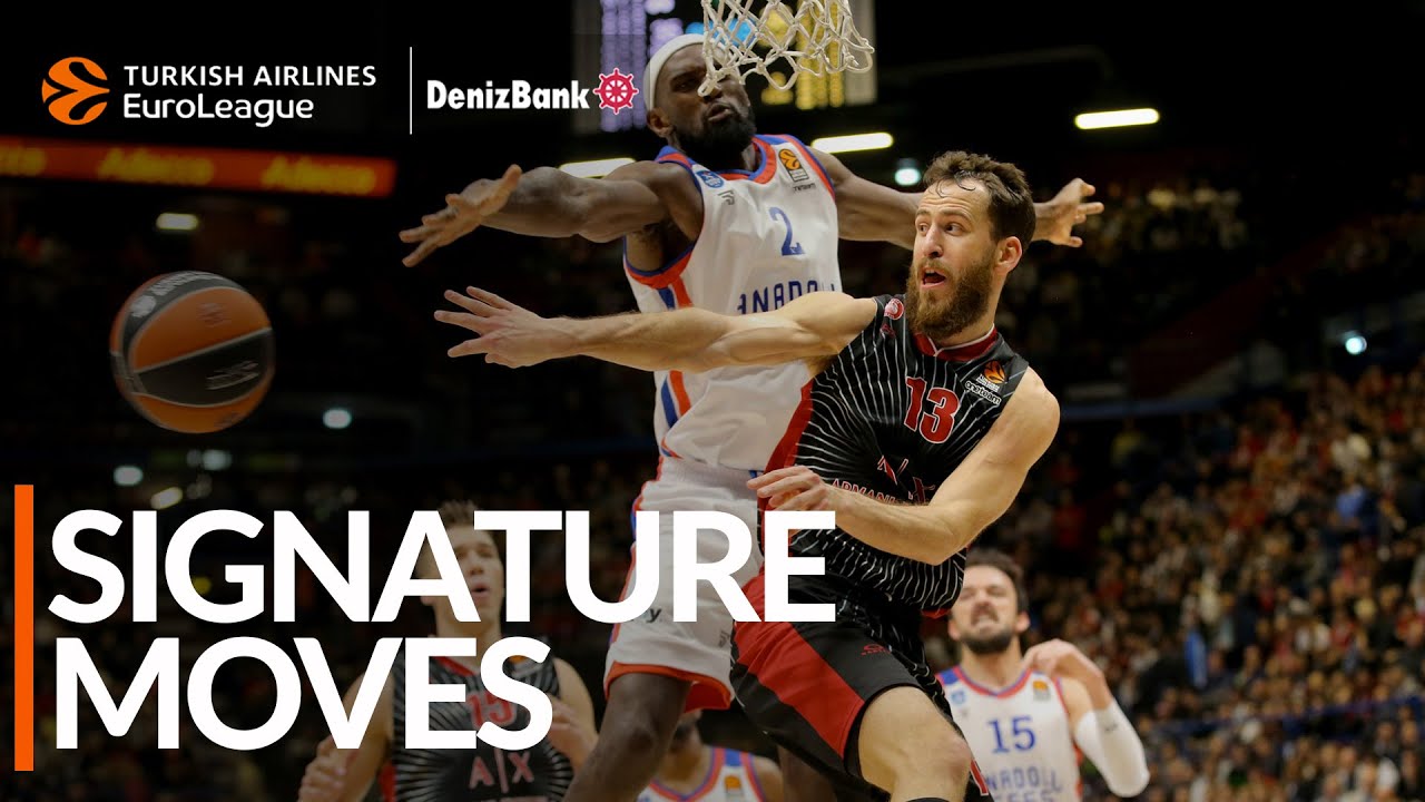 Denizbank Signature Moves Sergio Rodriguez Youtube