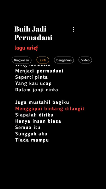 lirik lagu viral tiktok arief - buih jadi permadani #shorts #liriklaguindonesia #liriklagu