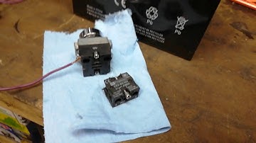 Starter panel LED push button ignition switch in detail