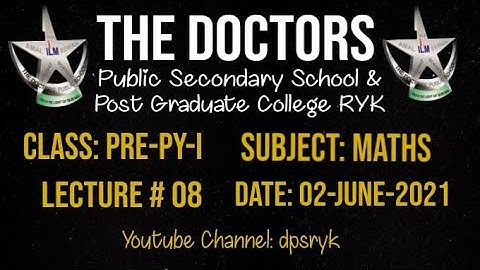 Intro of digit "2" Class Pre-Py-1 Maths Lecture # 8 [02-June-2021] dpsryk