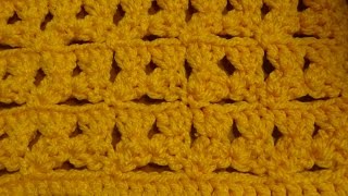 Puntada a crochet, muy fácil, sencilla, divertida y linda. Muestra No. 34