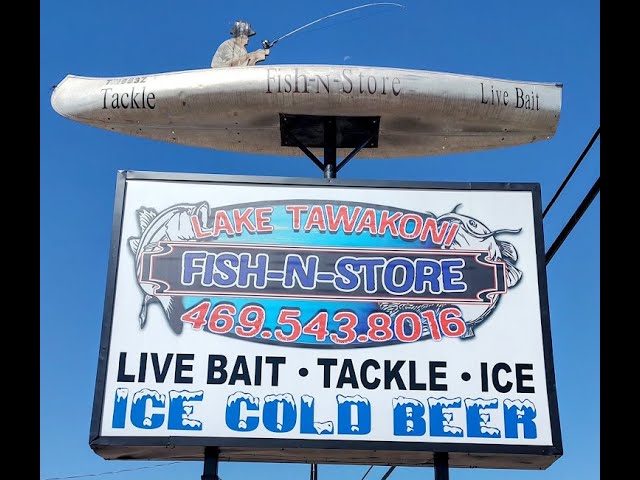 The Fish N Store Bait shop Lake Tawakoni Texas 