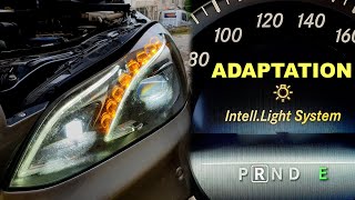 Адаптация кодировки блока управления фар через Xentry Mercedes W212 / Intelligent Light System ILS