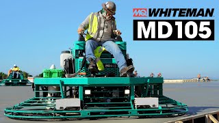 Mq Whiteman Md105 Ride-On Power Trowel