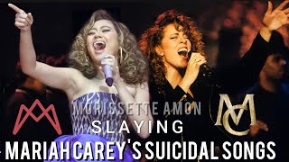 Times Morissette Amon Attempting Mariah Carey's Suicidal Songs