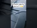 Can T Find Your Tv Power Cable Qwiktuts