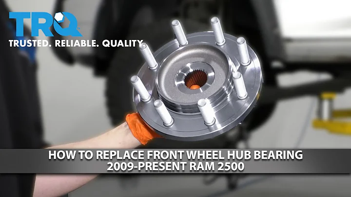 How to Replace Front Wheel Hub Bearing 2011-2018 RAM 2500