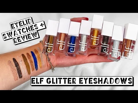 e.l.f. Liquid Glitter Eyeshadow, Black Magic 