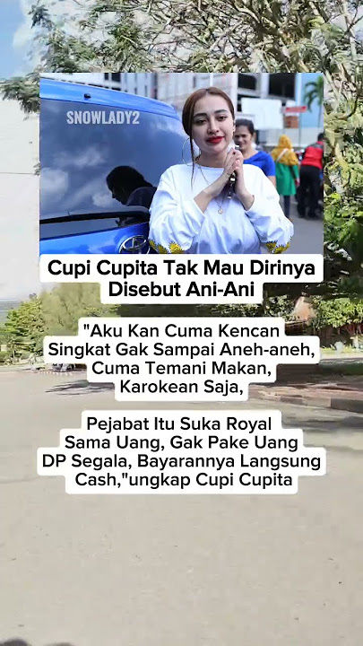 Cupi Cupita Tak Mau Dirinya Disebut Ani-ani #cupicupita #masukberanda #shortvideo