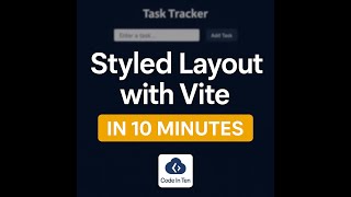 Set Up a Styled Project with Vite in 10 Minutes | Code in Ten
