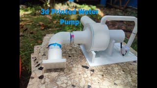 3d Printed Water Pump with stand