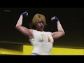 WWE 2K19 Power Girl vs. Rainbow Mika vs. Chloe Moretz - Falls Count Anywhere/Triple Threat Match