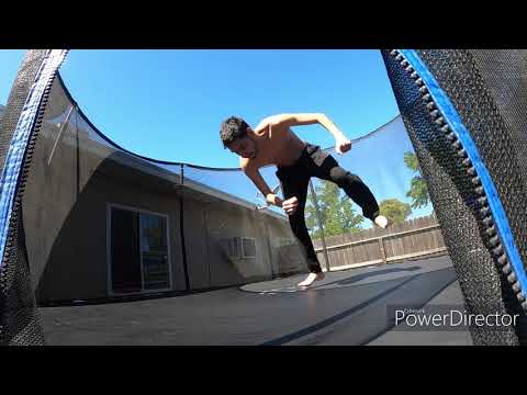 Hyper Cork/Boxcutter J - Step Progression on Trampoline p1