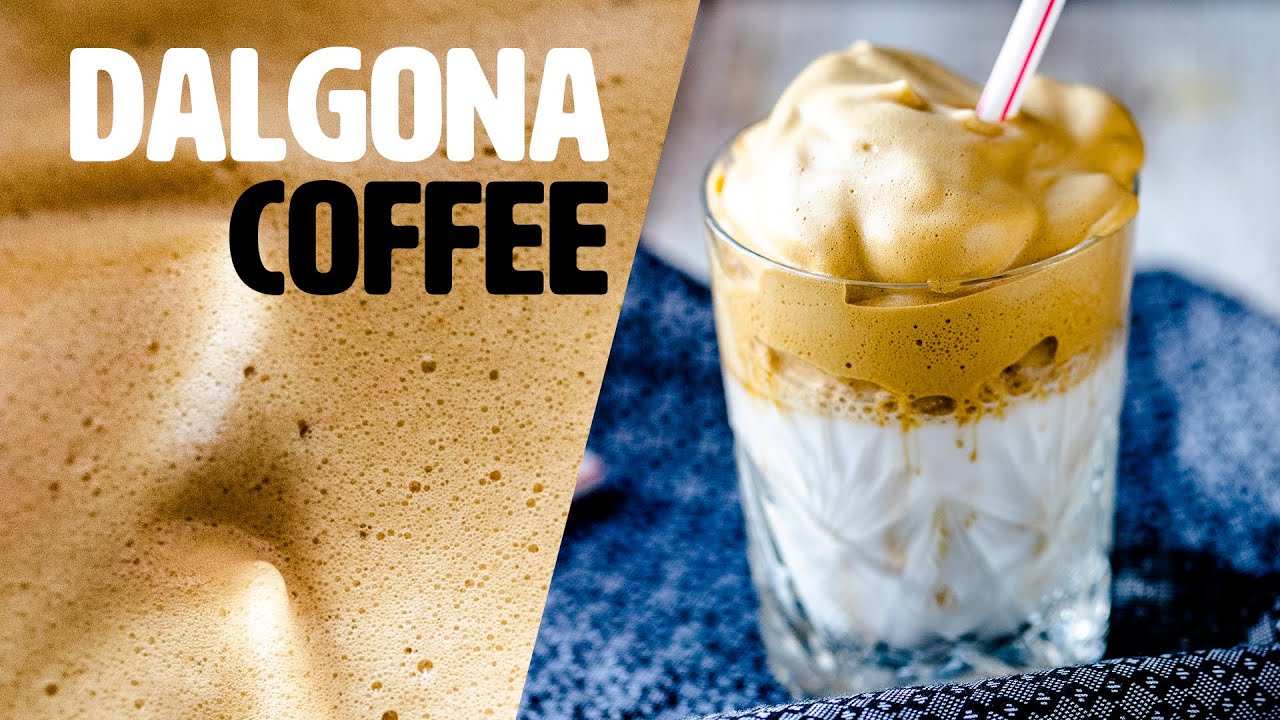 Dalgona Coffee (Foam Coffee)