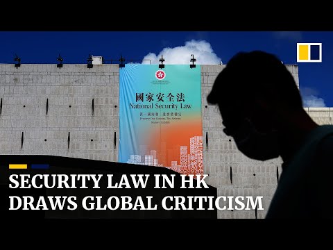 Beijing’s passage of national security law for Hong Kong draws international criticism