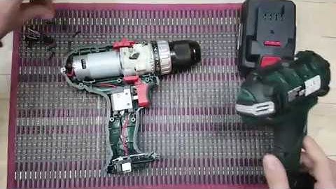 Parkside Cordless Drill PABS 20-Li D4 Disassembly Inside Look