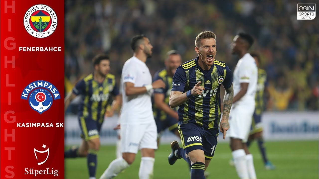 Fenerbahçe S.K. 32 Kasimpasa SK HIGHLIGHTS & GOALS 11/8/19 YouTube