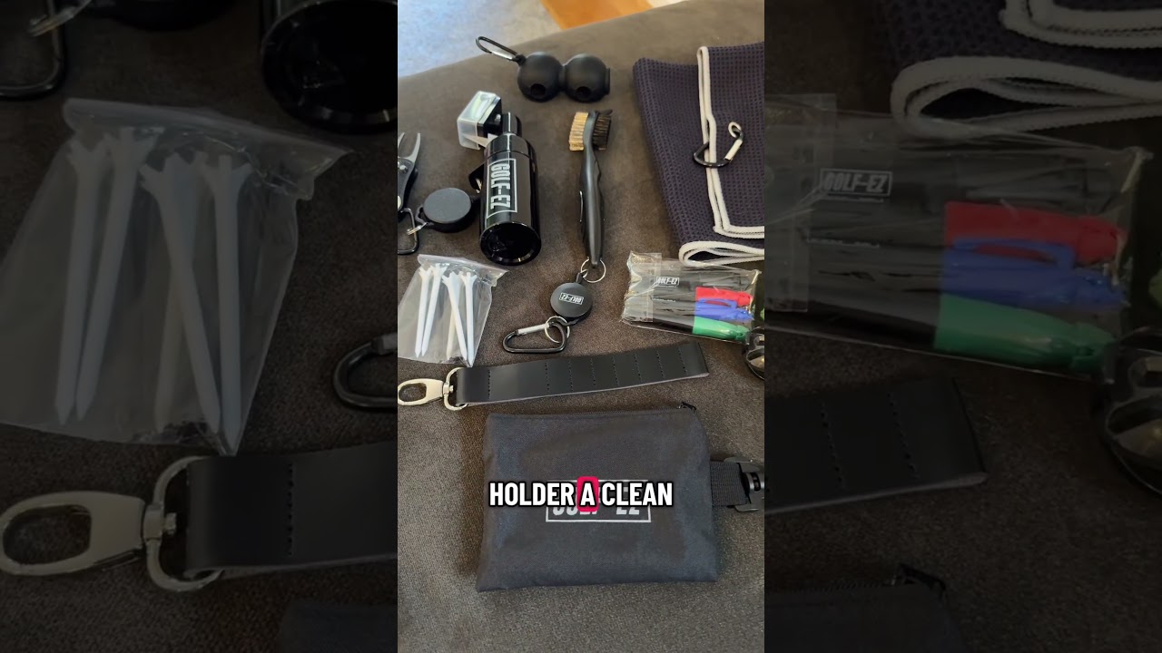 Golf Essentials Kit I Must Have Golf Accessories Golf WatetBrush