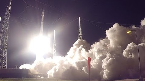 Remote Camera - GoPro Hero4 4K - Atlas V Cygnus OA-6 Rocket Launch To ISS To ISS