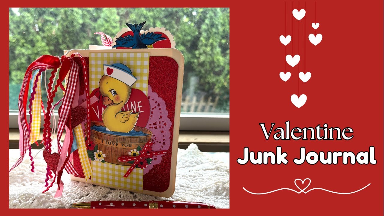 ❤️ Valentine Junk Journal Tutorial 