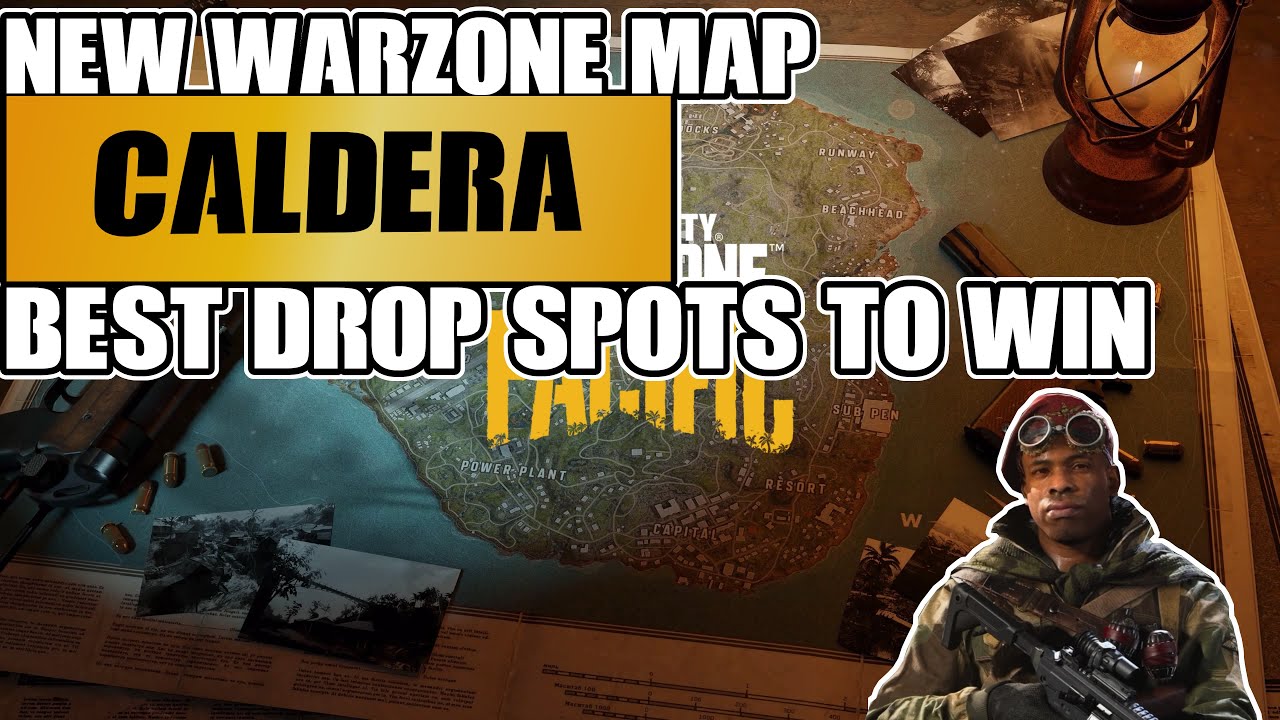 Best Landing Spots To Win New Warzone Map CALDERA - Warzone Tips and Tricks