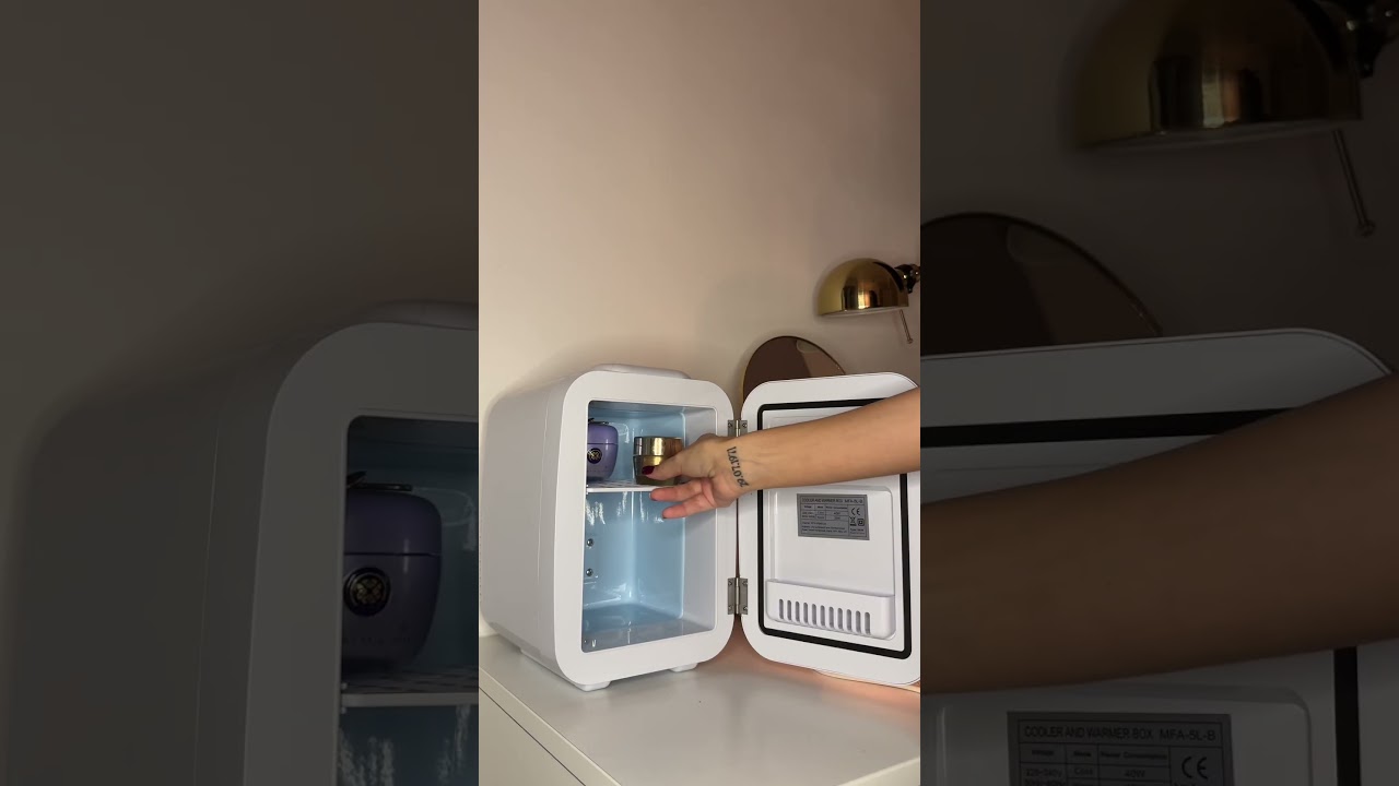 Stock the STYLPRO Beauty Fridge with me ✨ #shorts