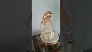beautiful candle stand with candle for center table excellent condition price 3009/=