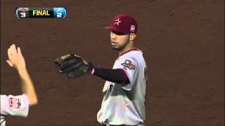 2012/08/04 Astros turn game-ending DP