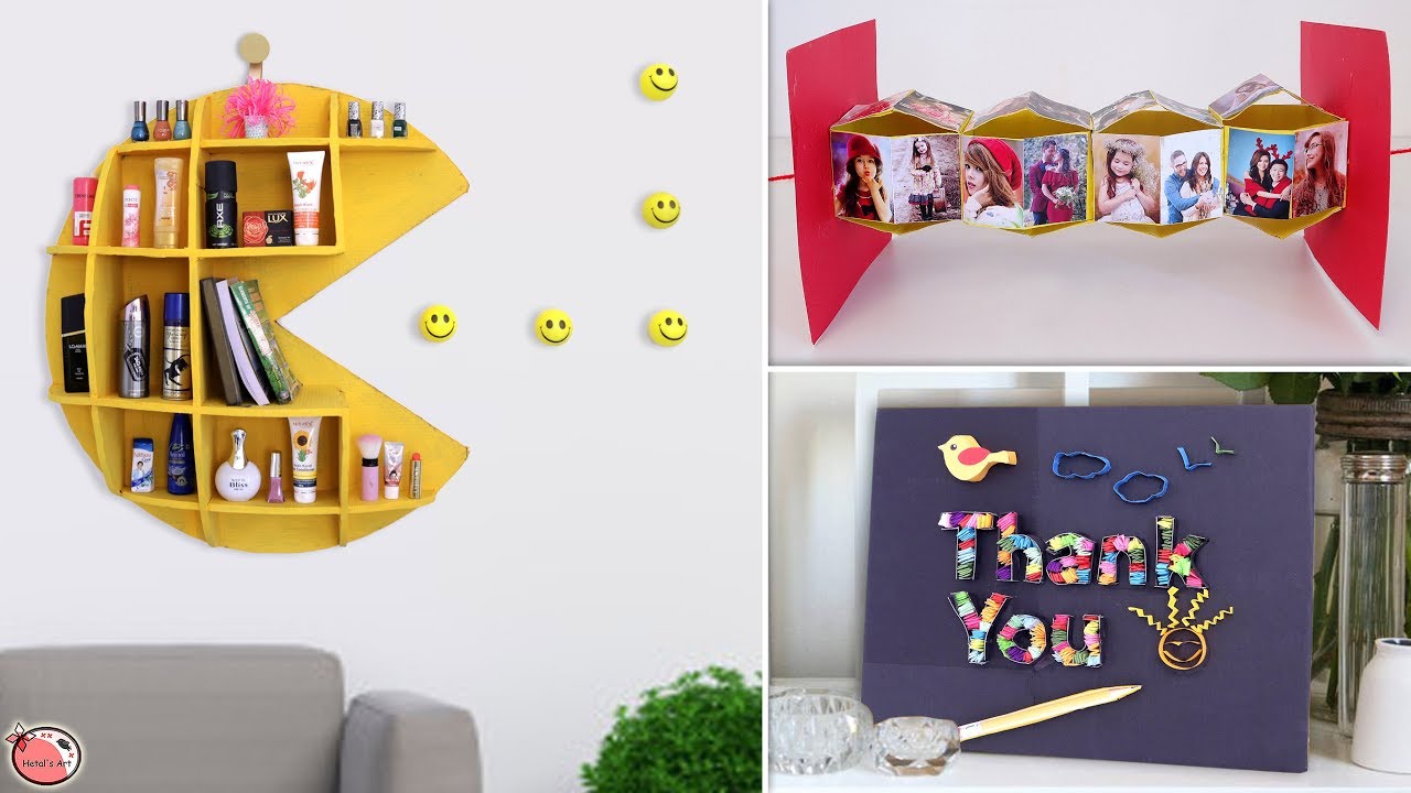 10 Simple DIY Room Decor & Organization Hacks !!! Handmade Things - YouTube