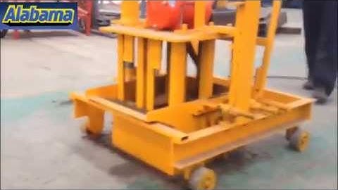 QT40-3C mobile block making machine