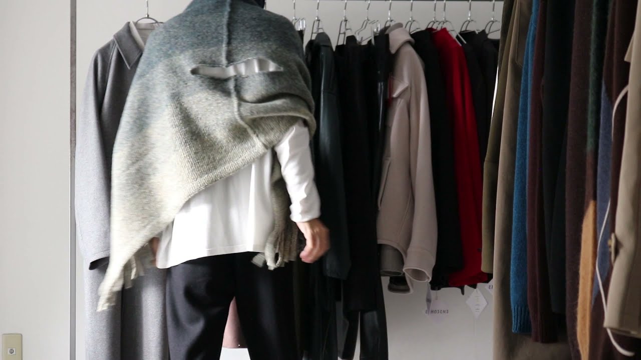 UNDECORATED / ニットストール[GRADTION KNIT STALL[UDF21901 UNDECORATED / ニットストール[GRADTION KNIT STALL[UDF21901