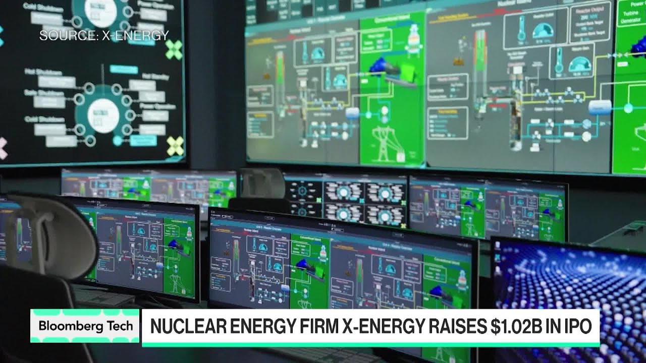 Amazon-Backed Nuclear Firm X-Energy Raises .02 Billion in IPO