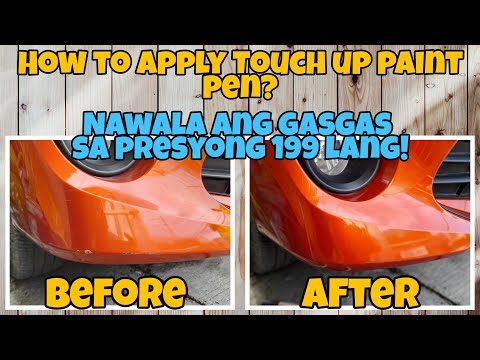 Automotive Touch Up Paint Dry Time
