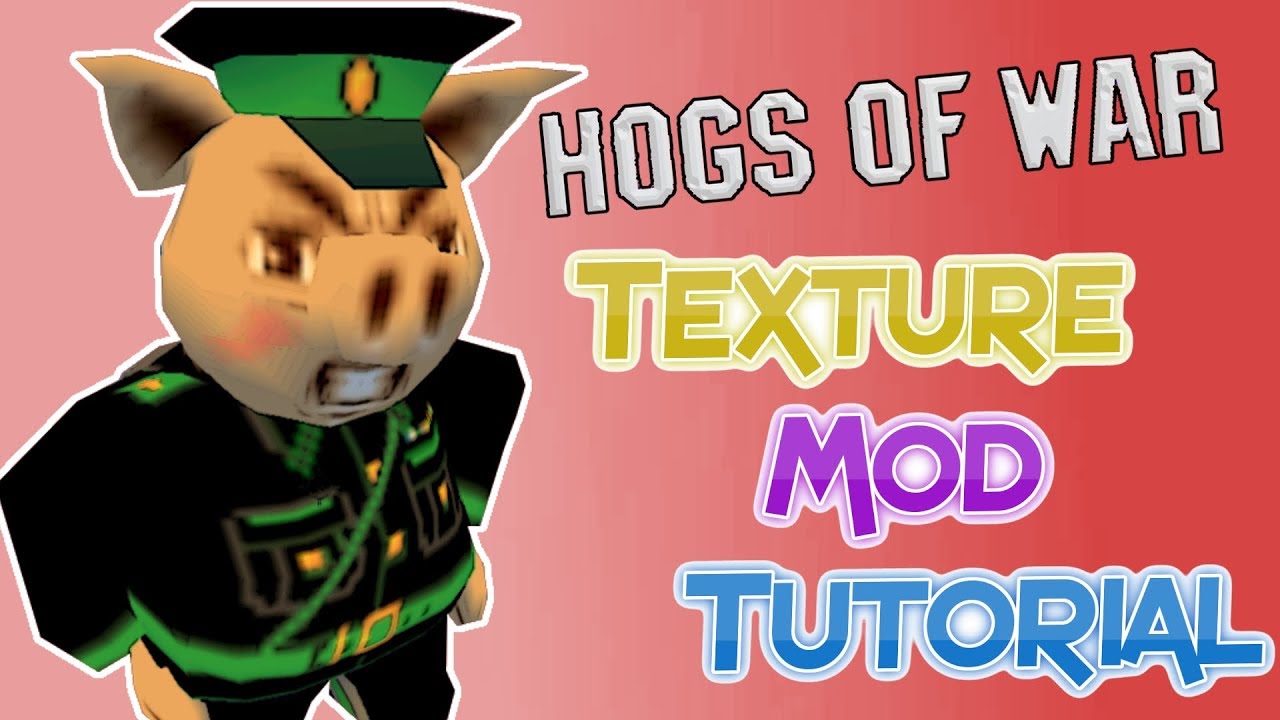 Hogs Of War | Texture Modding Tutorial