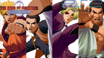 The King of Fighters 2000 (PS2) Team Art of Fighting playthrough