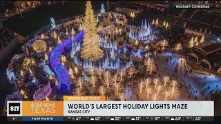 World's largest holiday lights maze is up and running