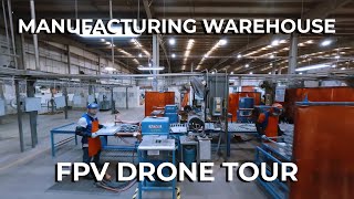 Epic FPV Drone Tour Inside a Tijuana Manufacturing Facility!
