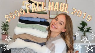 MASSIVE Fall Clothing Haul 2019