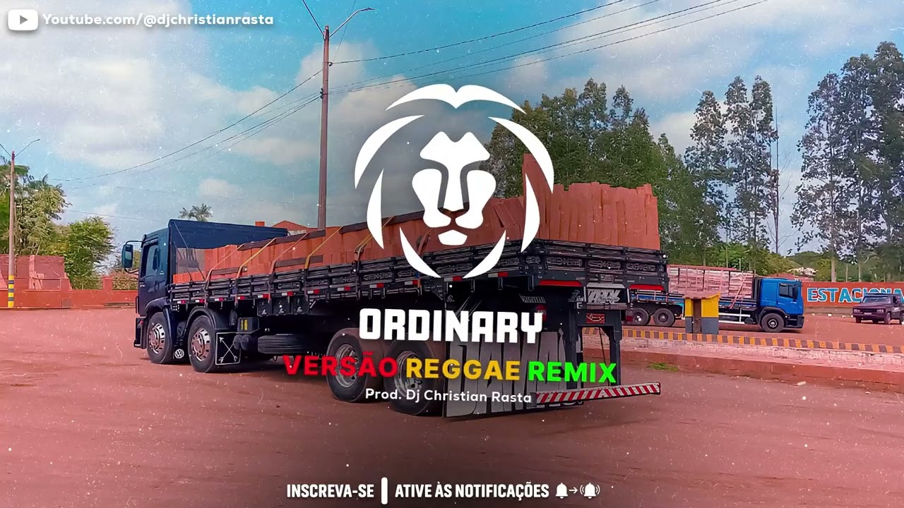 Ordinary - Alex Warren ( Cover ) - Versão Reggae | Dj Christian Rasta