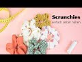 Scrunchies einfach selber nähen!