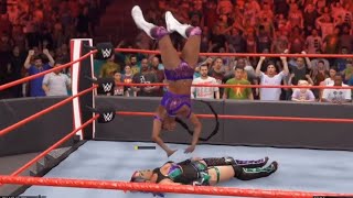 WWE 2K22 Bianca Belair Vs Asuka RAW