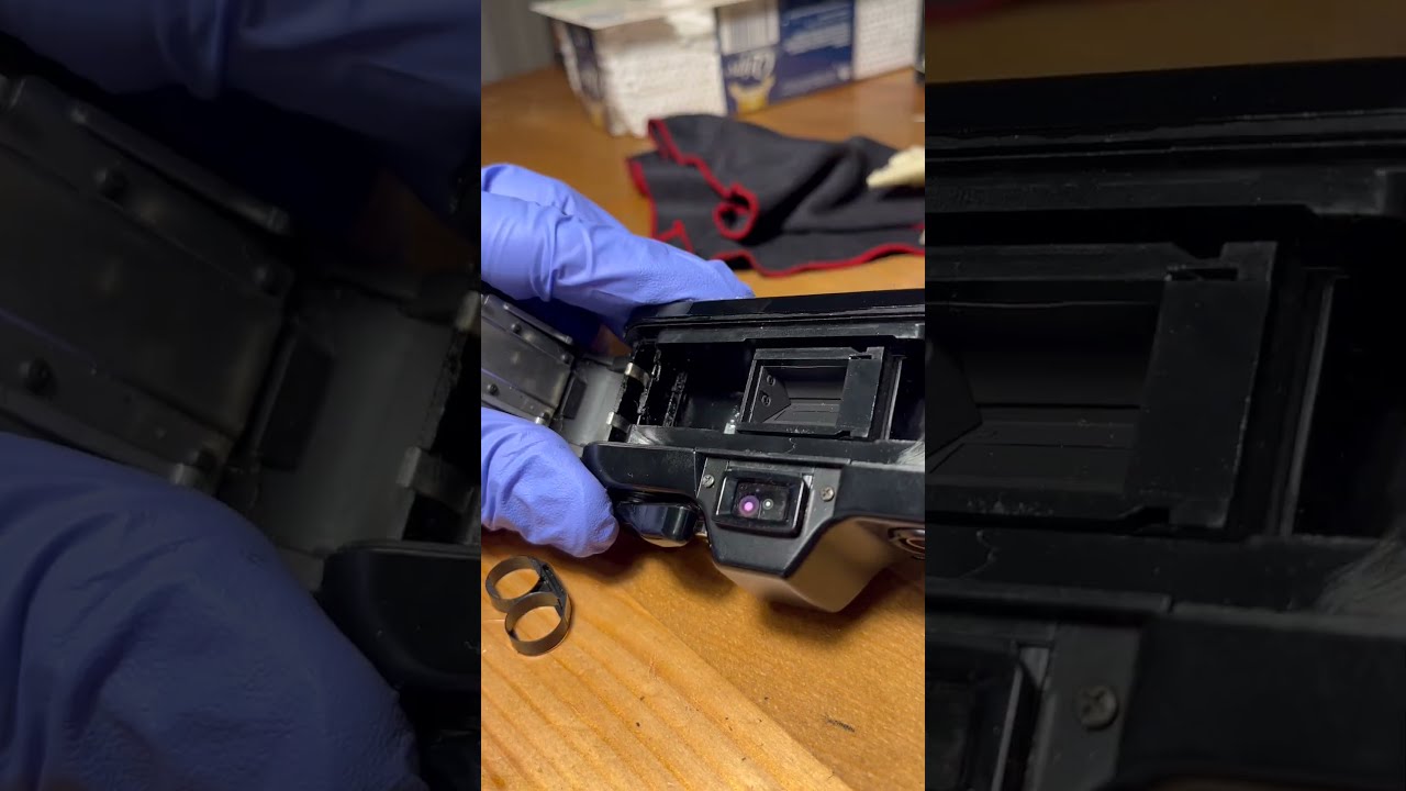 Cleaning a Vintage Pentax Auto 110 Film Camera | Forward