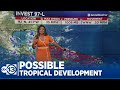 Possible tropical development