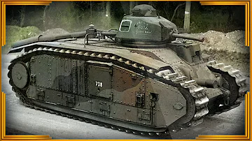 Французский тяжелый танк Char B1. История, боевое применение