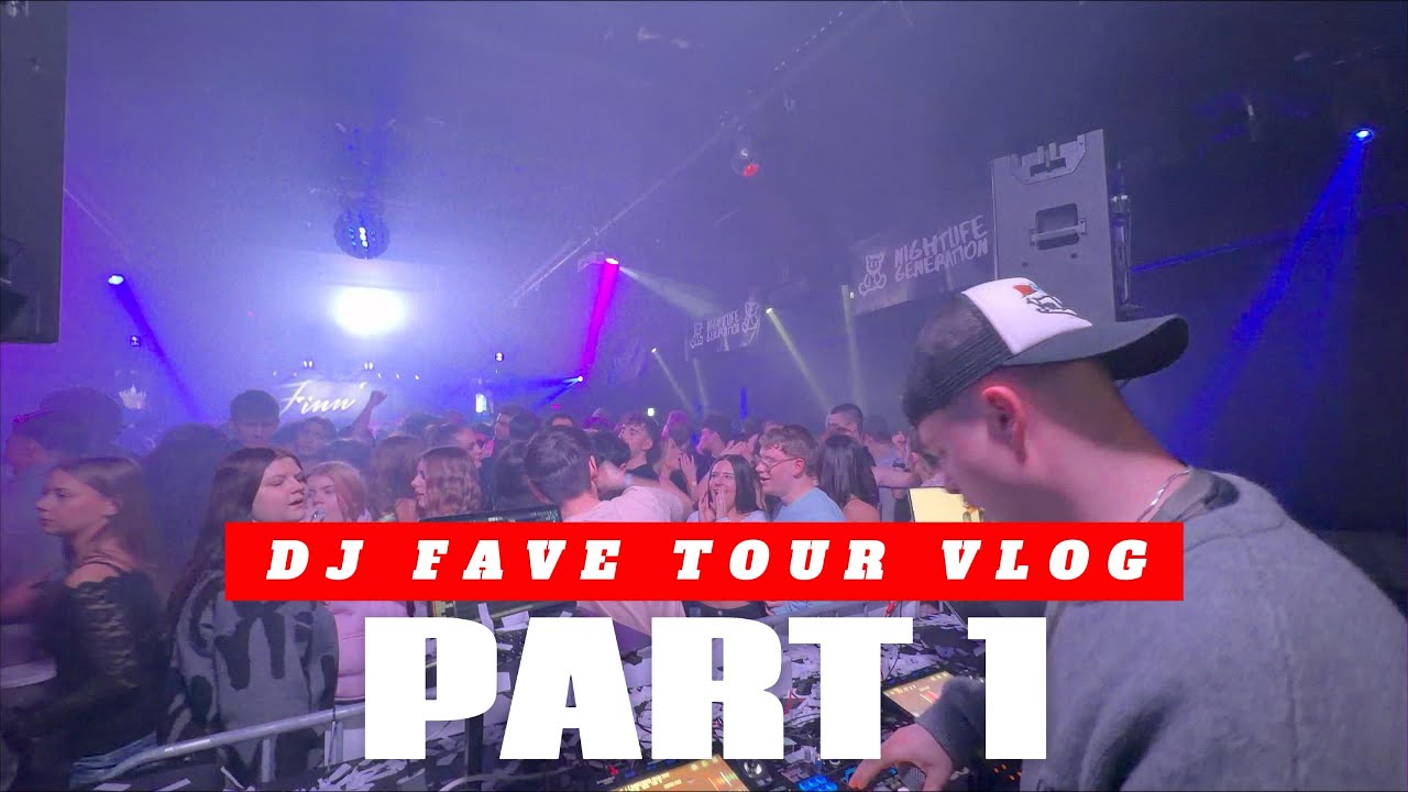 DJ Fave Tour Vlog Part 1
