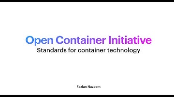 Open Container Initiative (OCI) Basics