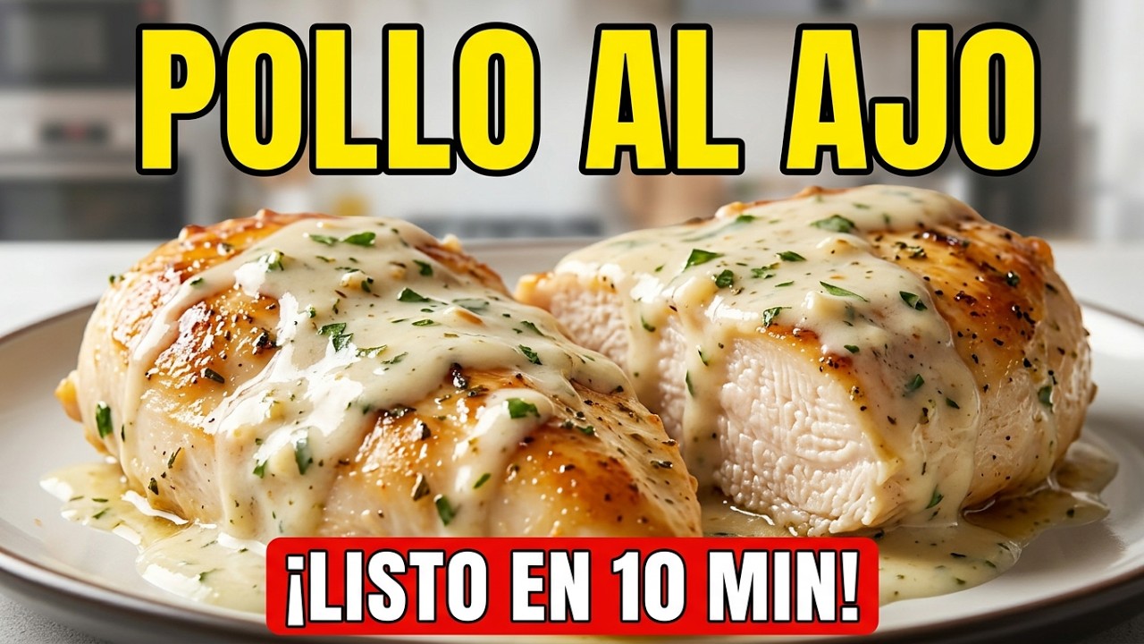 Recetas de carne fáciles: cómo hacer el mejor pollo al ajo y limón (¡Súper sabroso y económico!)
