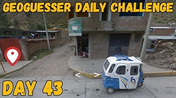 GeoGuessr daily challenge. 1/10/21